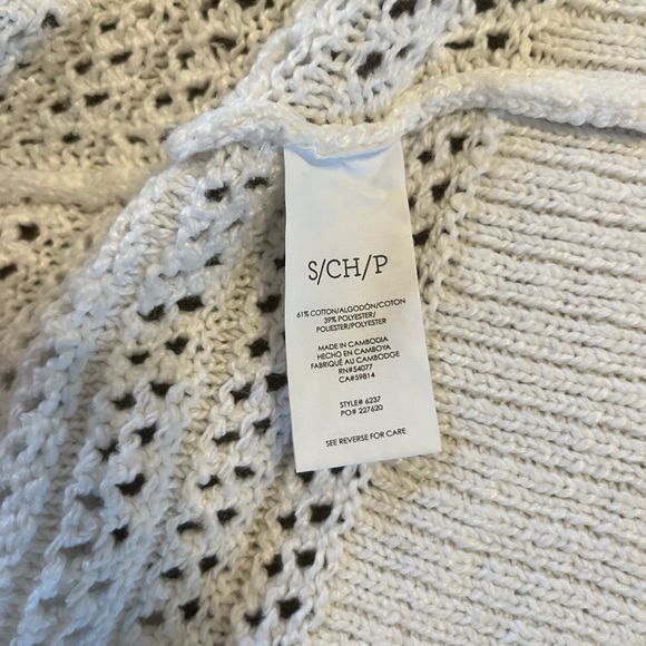 Cabi Open stitch cardigan small summer beach vacay - Picture 2 of 4